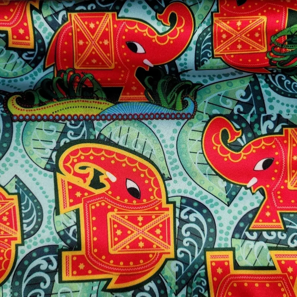 BollyDoll Elephant Wristlet Cosmetic Bag with Tassel